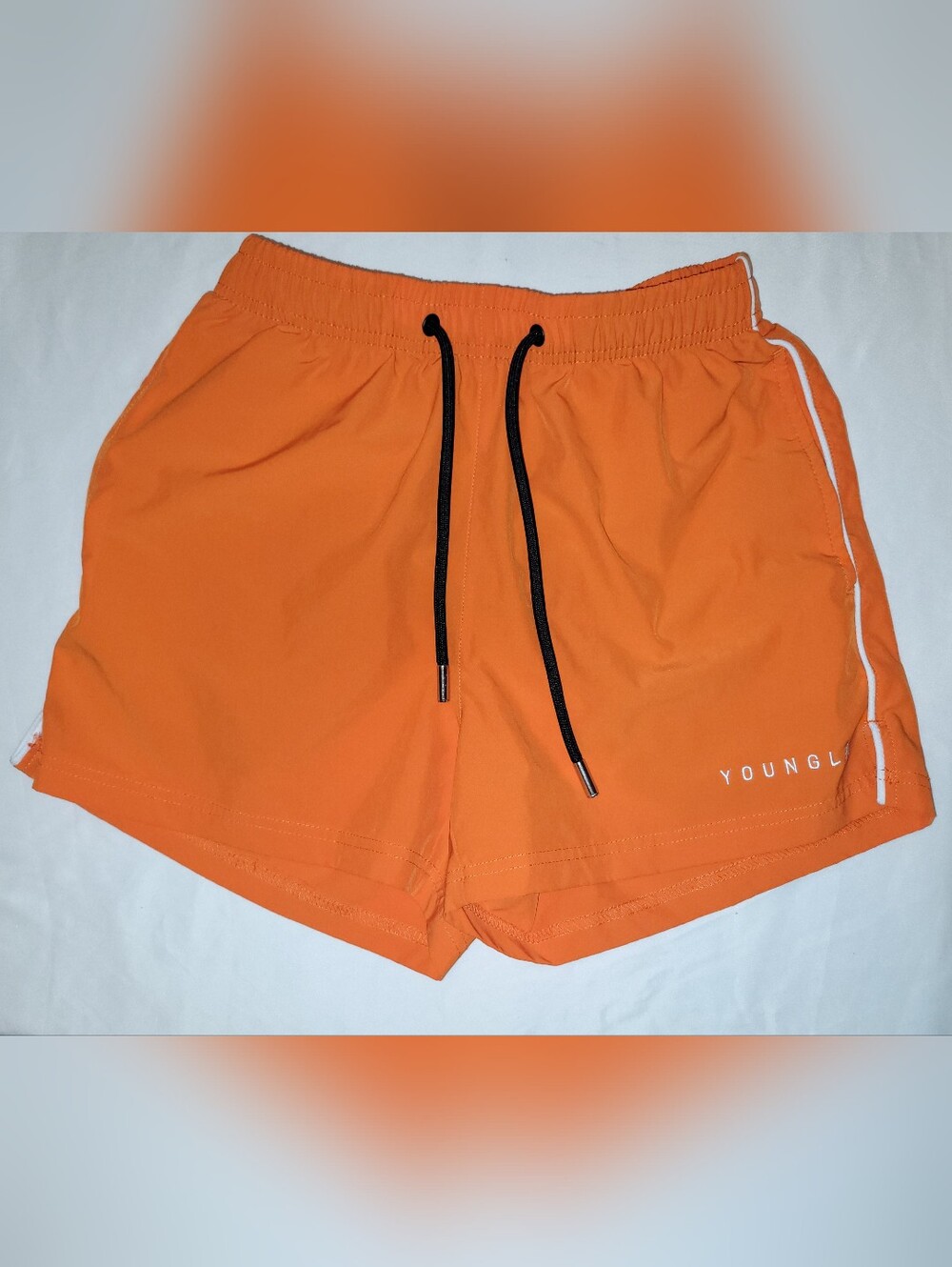 YoungLA Size Small Orange Swim Shorts